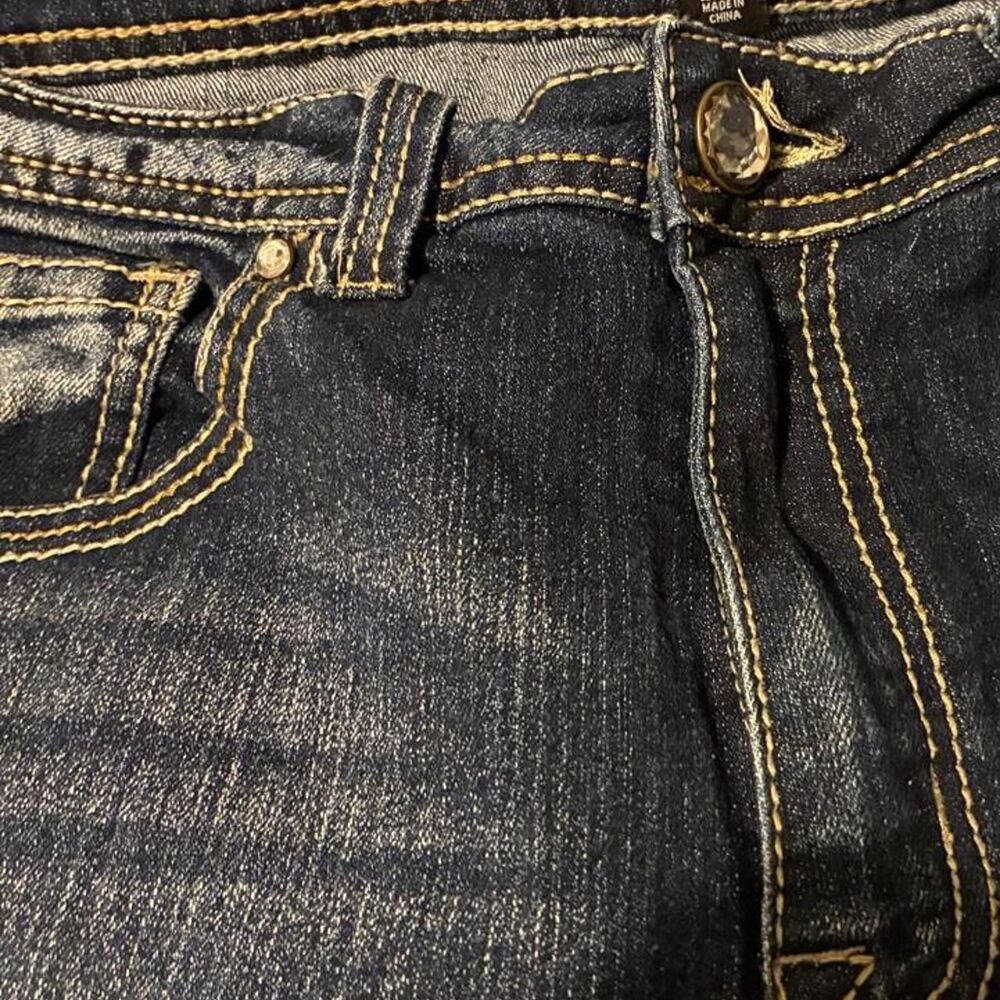 Cato Women's Navy and Blue Jeans